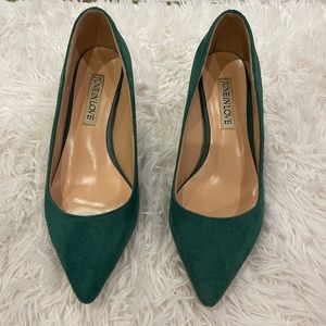 Green heels